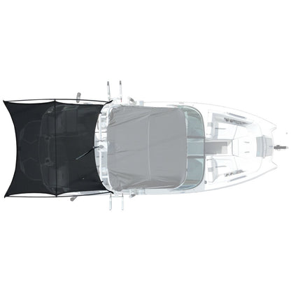 8' MasterCraft Tower Mounted Shade Sail - BoardCo