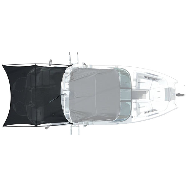 8' MasterCraft Tower Mounted Shade Sail – BoardCo