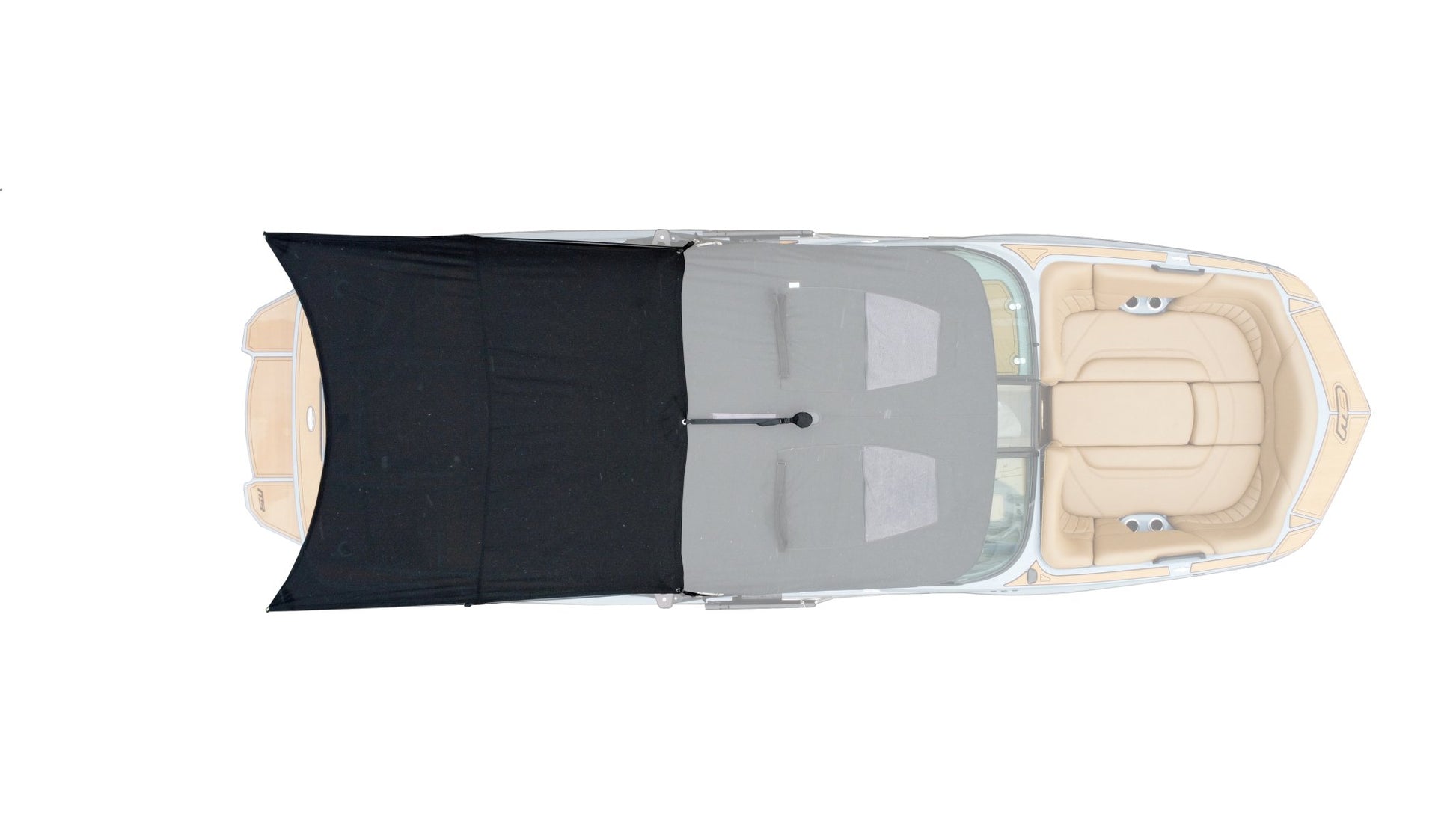 8' MB Stealth Tower Mounted Shade Sail - BoardCo