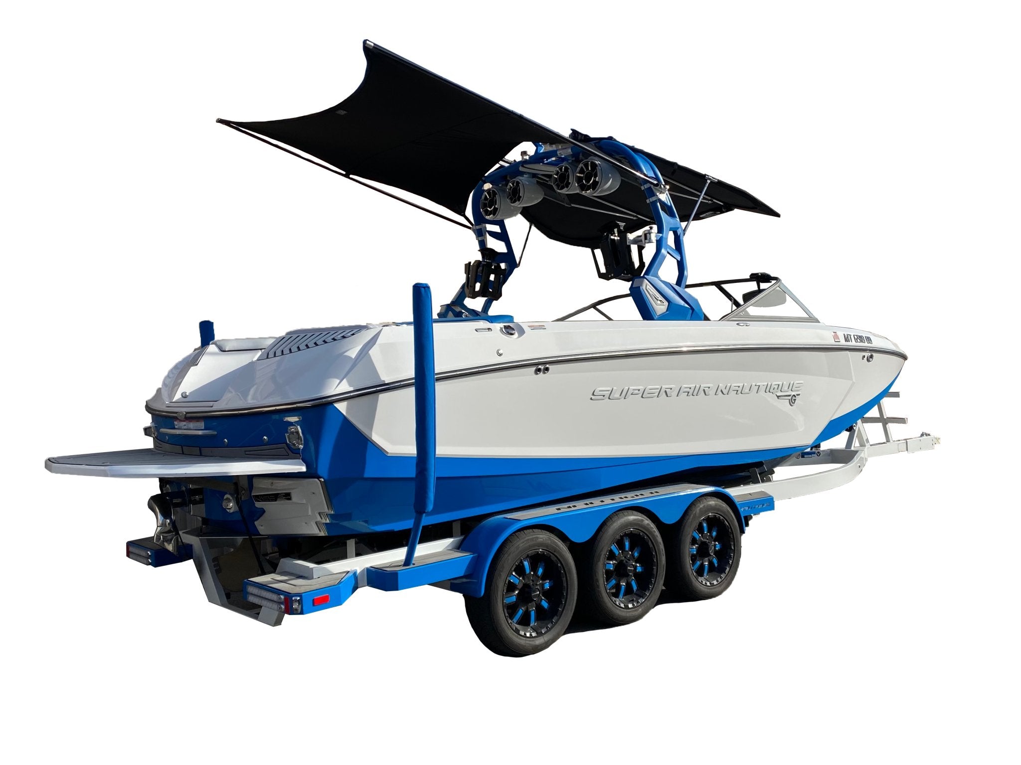 8' Nautique Tower Mounted Shade Sail – BoardCo