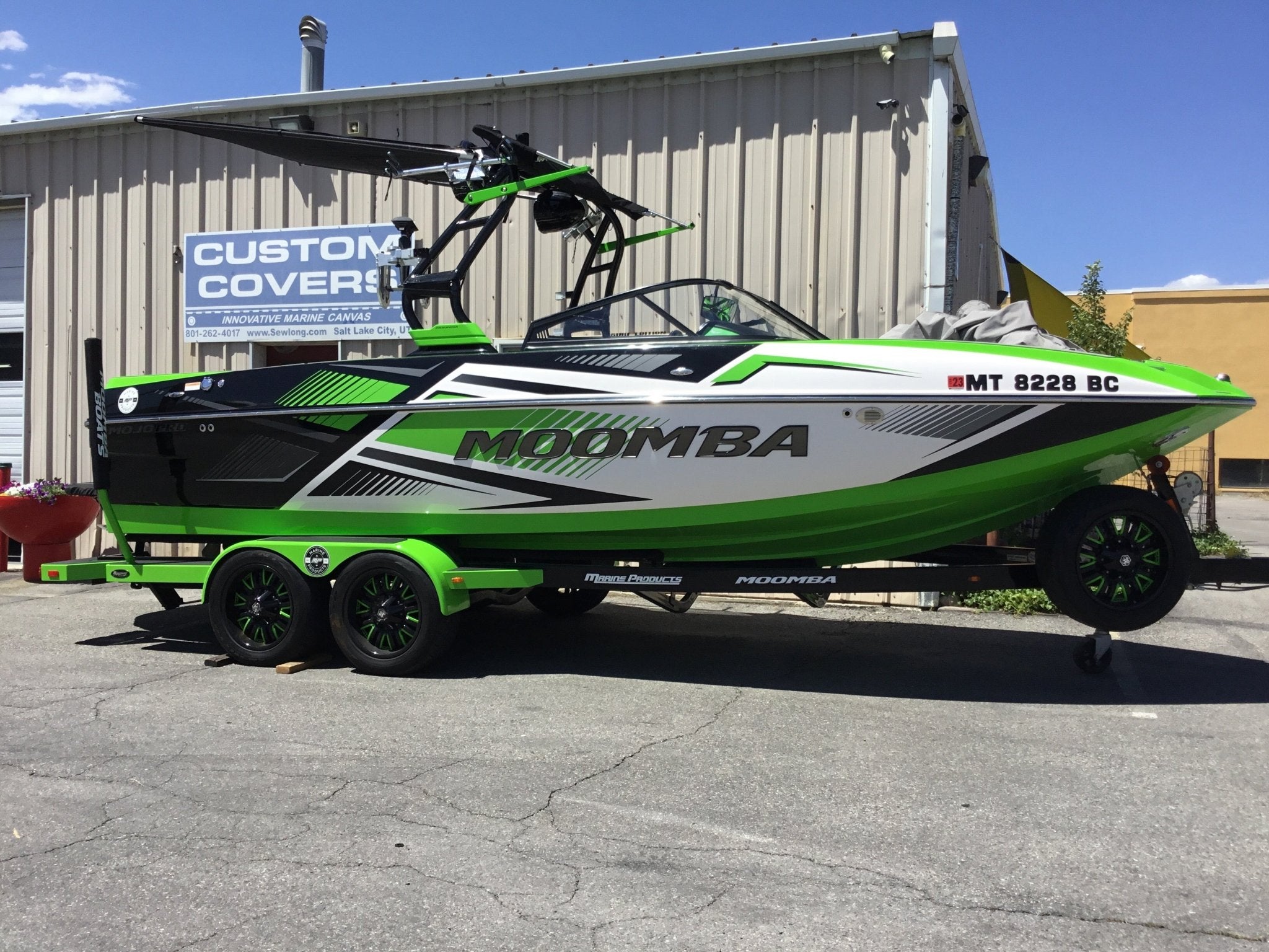 ムーンページ 8' Skier's Choice - Moomba -Supra - Aviator/A3/PRO Tower Mounted