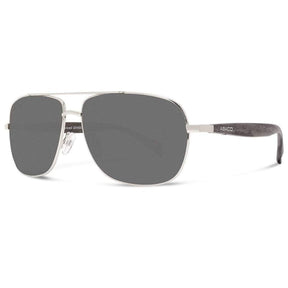 Abaco Austin Sunglasses in Silver/Grey - BoardCo