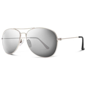 Abaco Avery Sunglasses in Silver/Chrome Flash - BoardCo