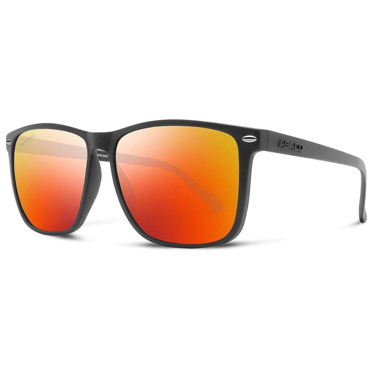 Abaco Jesse Sunglasses in Matte Black/Fire - BoardCo