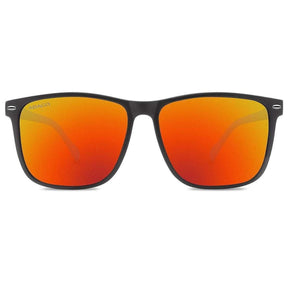 Abaco Jesse Sunglasses in Matte Black/Fire - BoardCo