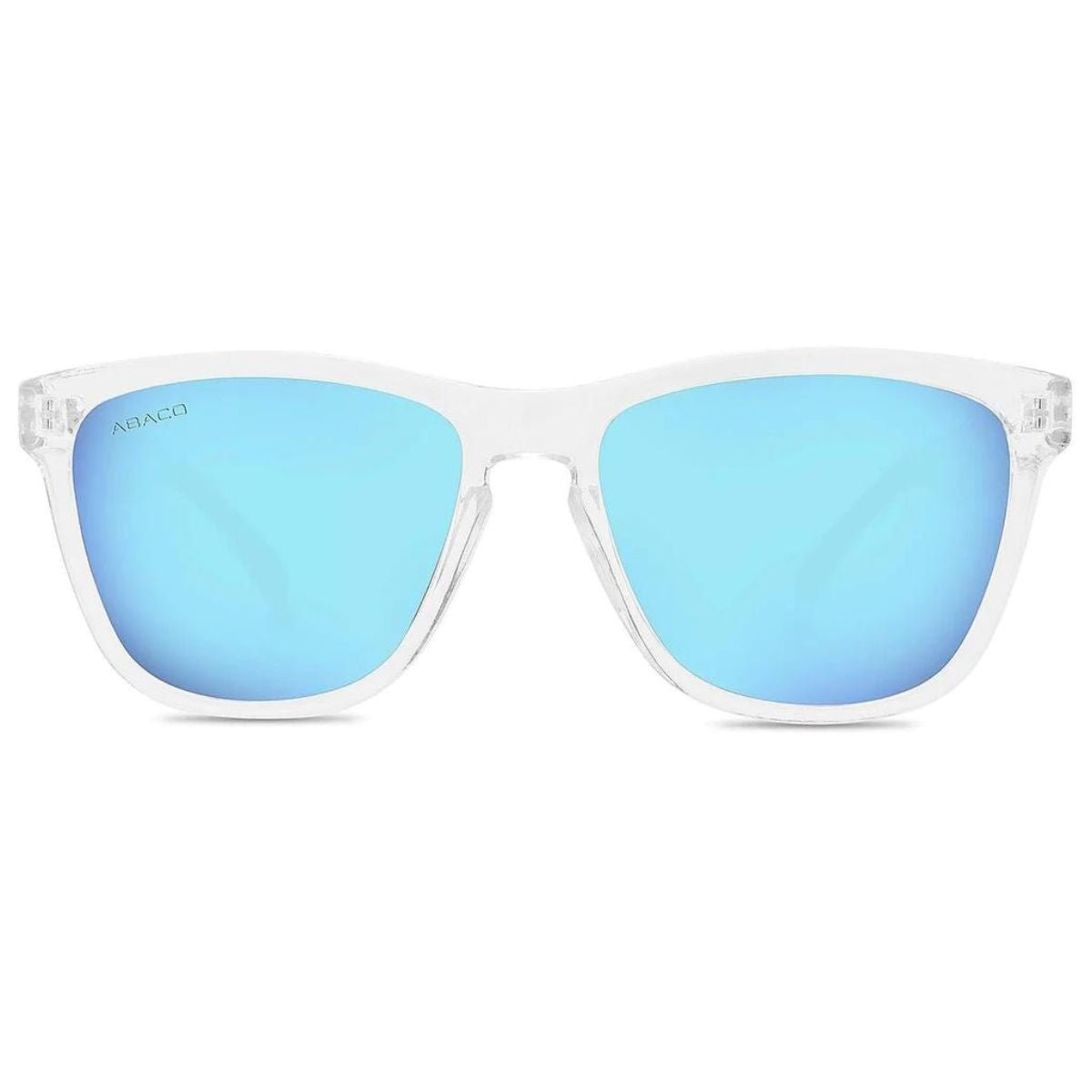 Abaco Kai Sunglasses in Crystal Clear/Caribbean Blue - BoardCo