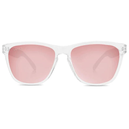 Abaco Kai Sunglasses in Crystal Clear/Rose Gold - BoardCo
