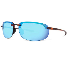 Abaco Lineup Sunglasses in Tortoise/Caribbean Blue - BoardCo