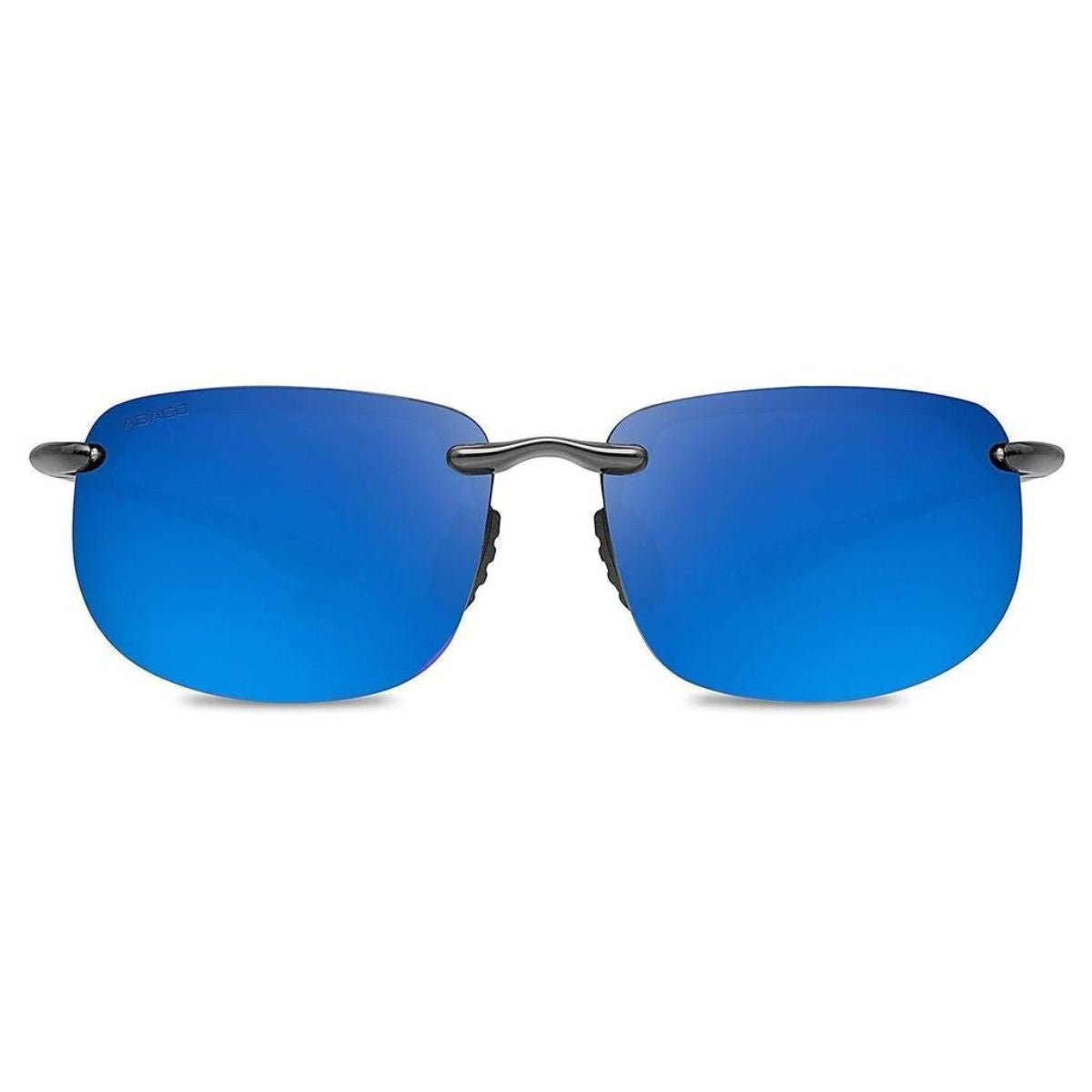 Abaco Outrigger Sunglasses in Gloss Black/Deep Blue Mirror - BoardCo