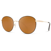 Abaco Roxy Sunglasses in Gold Brown - BoardCo