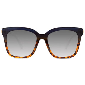 Abaco Zoe Sunglasses in Navy Tortoise Fade/Grey Gradient - BoardCo