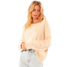 Amuse Society Starshine L/S Knit Sweater in Sand - BoardCo