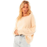 Amuse Society Starshine L/S Knit Sweater in Sand - BoardCo