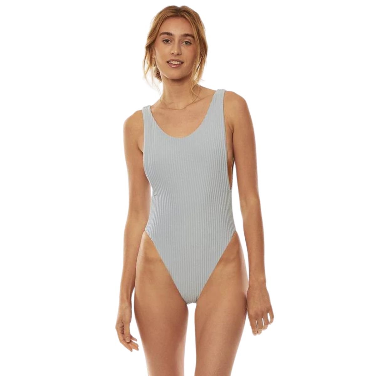 Amuse Society Text Edna One Piece in Cari Blue - BoardCo