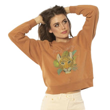Amuse Society Wild Thing Fleece Crew in Tamarind - BoardCo