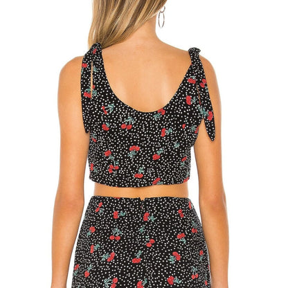 Amuse Society Wish You Were Crop Woven Tank - BoardCo