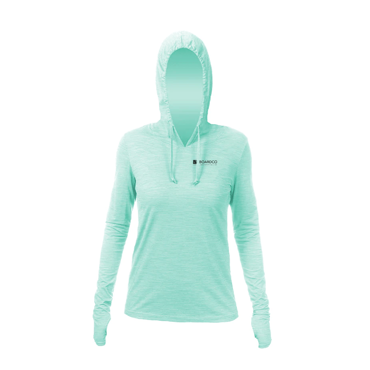 ANETIK BoardCo Breeze Tech Hoody in Seafoam Heathered - BoardCo