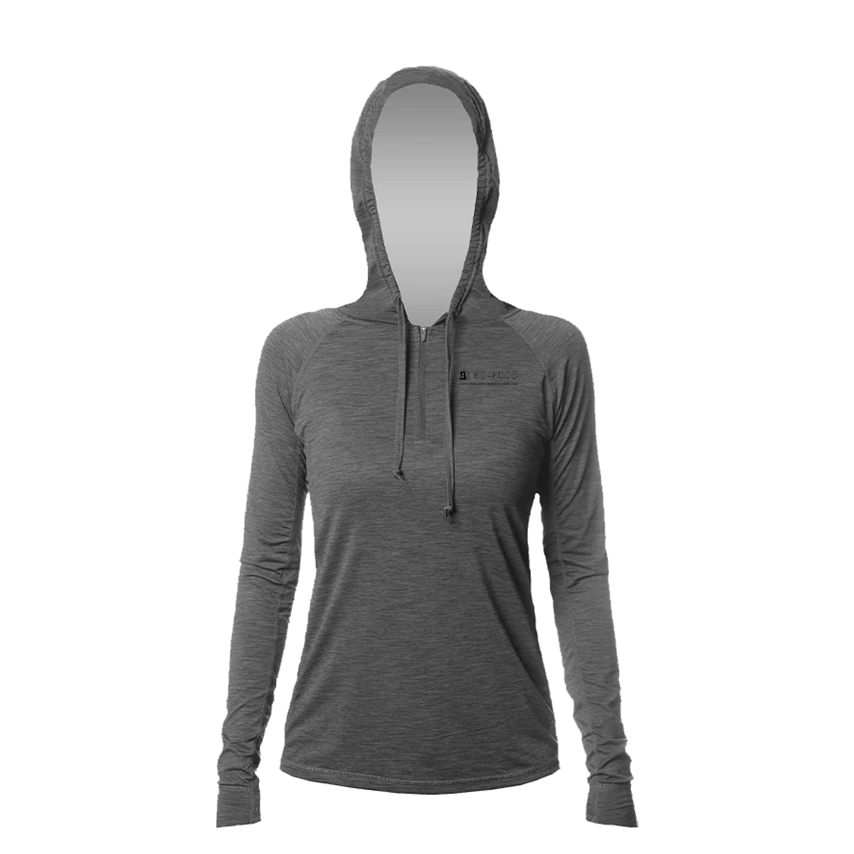 ANETIK BoardCo Flight Tech Hoody in Charcoal Heathered - BoardCo