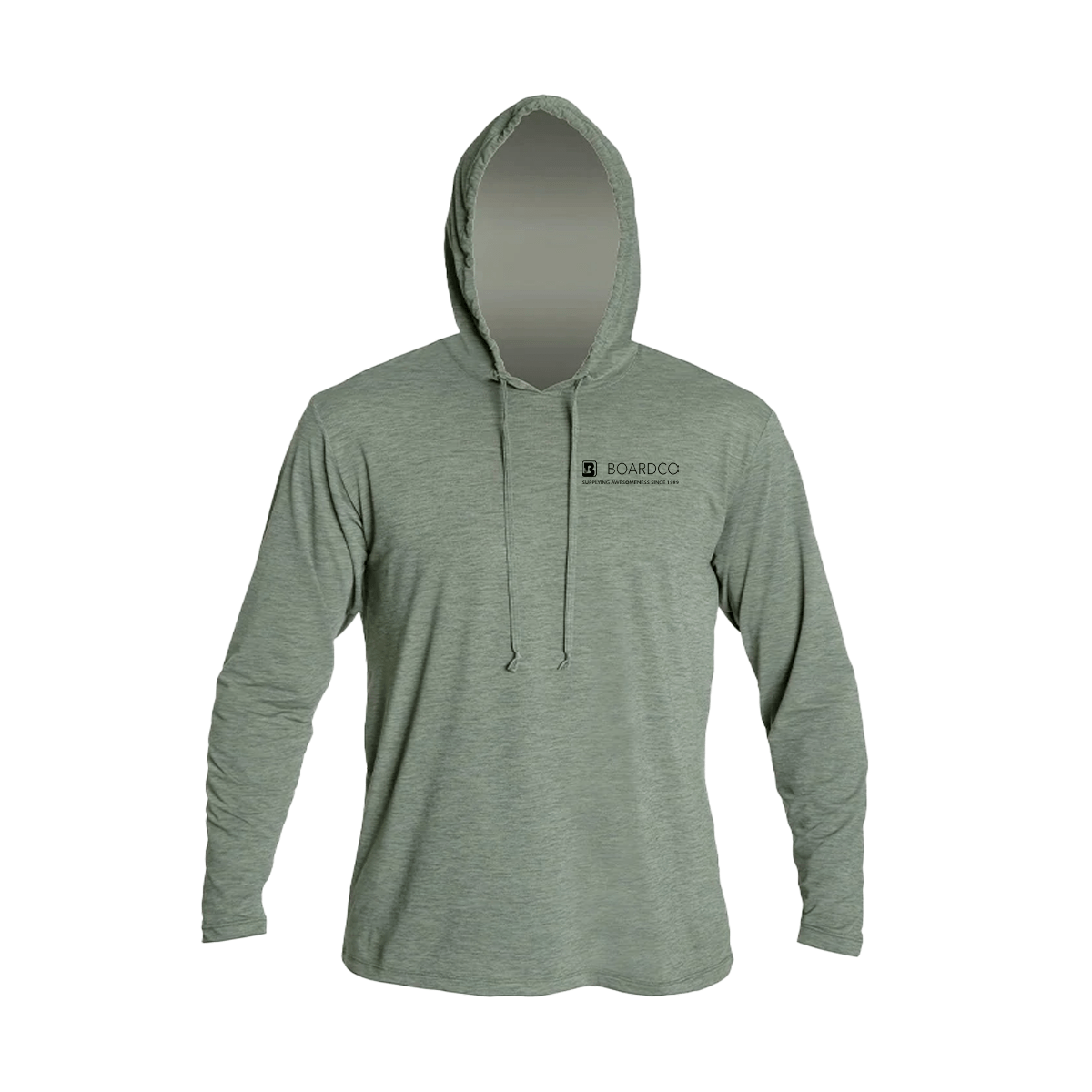 ANETIK BoardCo Low Pro Tech Hoody in Dark Olive Heathered - BoardCo