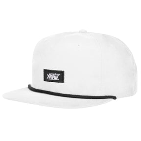 ANETIK Bolt Retro Trucker Hat in White - BoardCo