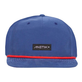 ANETIK Lines Retro Trucker Hat in Navy - BoardCo