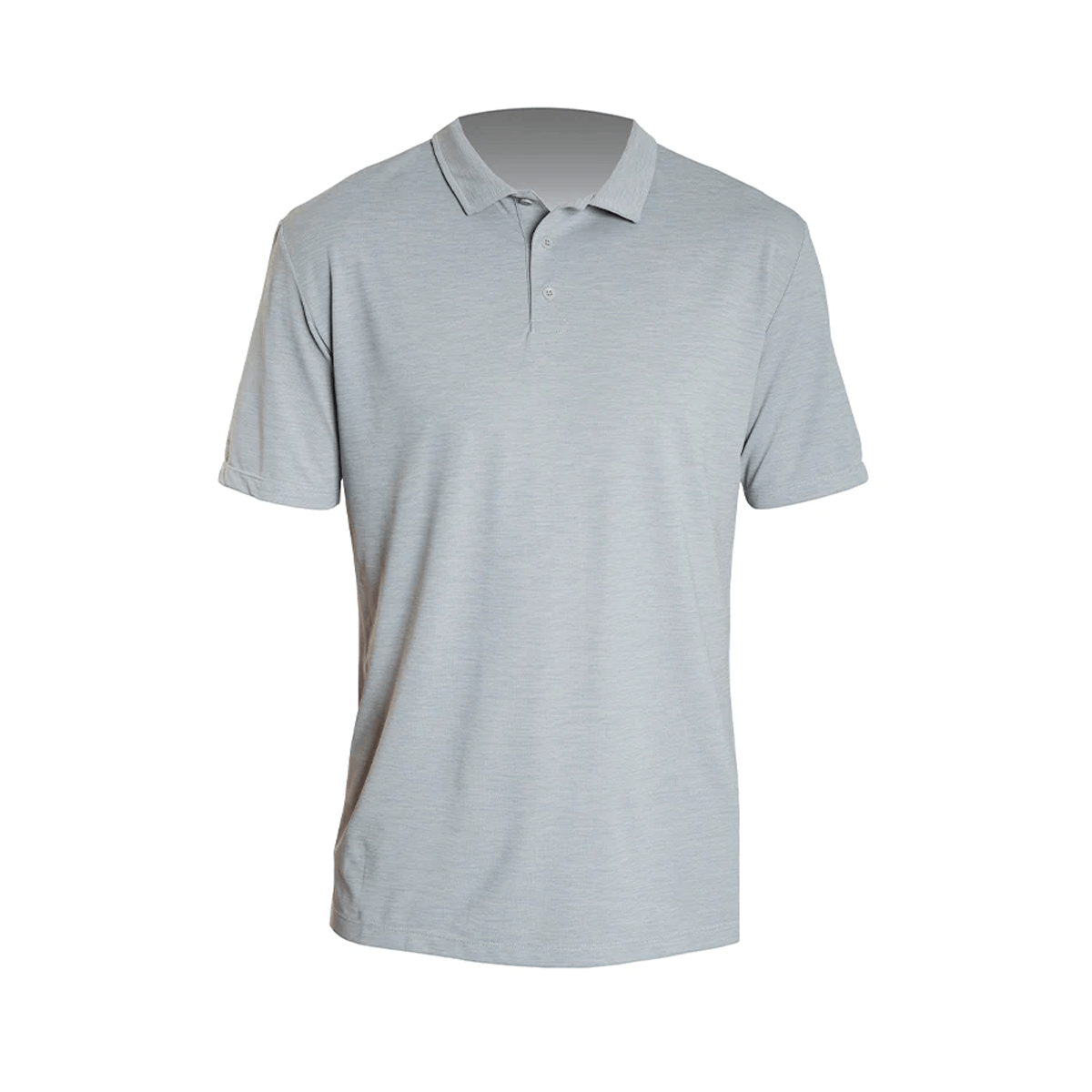 ANETIK Low Pro Tech Polo SS in Alloy Heathered - BoardCo