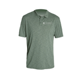 ANETIK Low Pro Tech Polo S/S in Dark Olive Heathered - BoardCo
