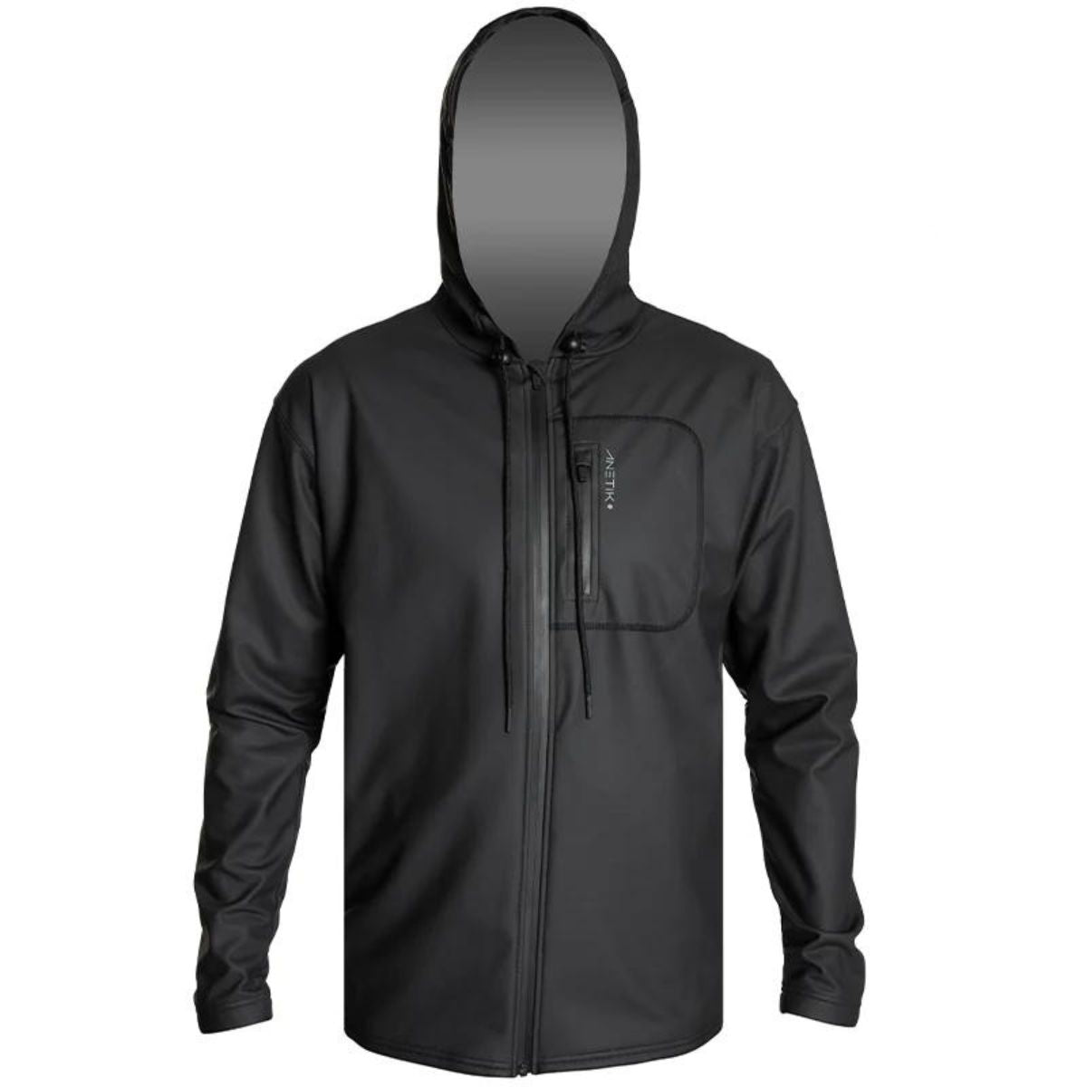 ANETIK Men's Revolt Wind/Rain Jacket in Black - BoardCo