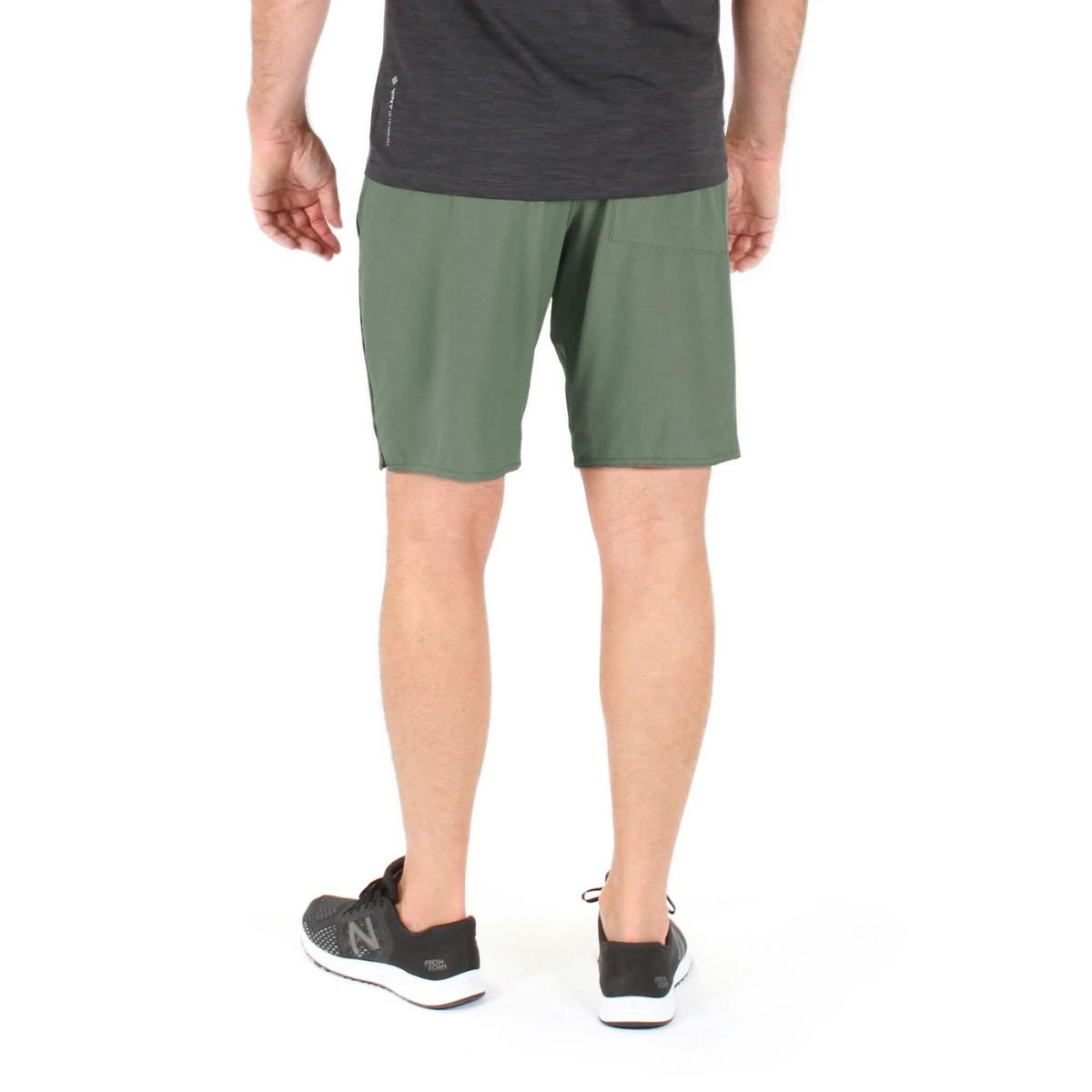 ANETIK Men's Rise Active Short in Dark Olive - BoardCo
