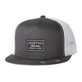 ANETIK Strike Classic Trucker Hat in Charcoal/White - BoardCo