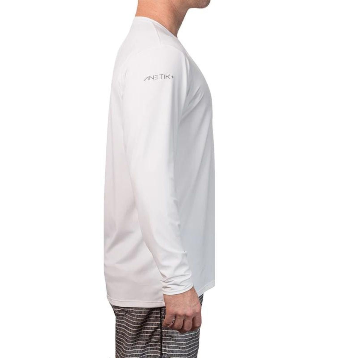 ANETIK Tech Polo L/S White - BoardCo