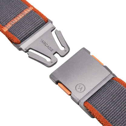 Arcade Carto Belt in Charcoal/Saddle - BoardCo