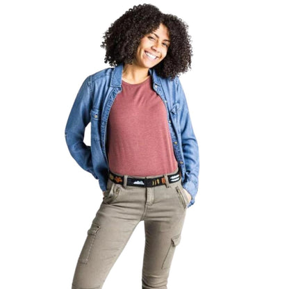Arcade Hannah Eddy Let Loose Slim Belt in Black - BoardCo
