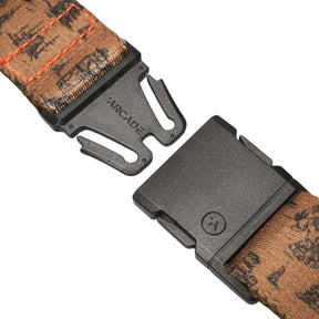 Arcade Smokey Bear Camp Slim Belt in Tumbleweed - BoardCo