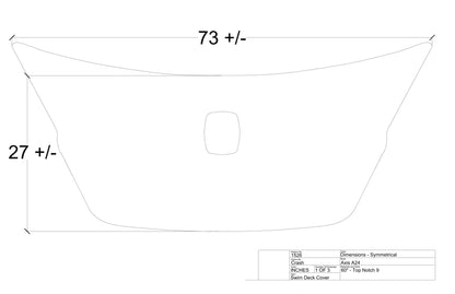 Axis A24 Swim Platform Cover - BoardCo