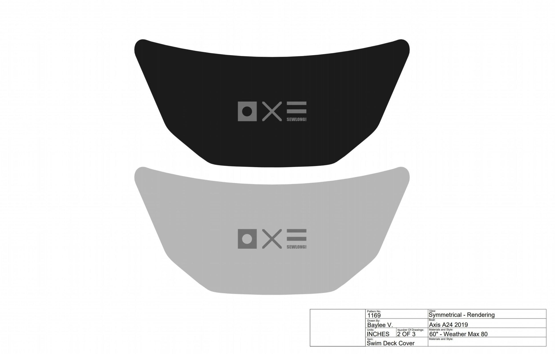 Axis SG Swim Platform Cover - BoardCo