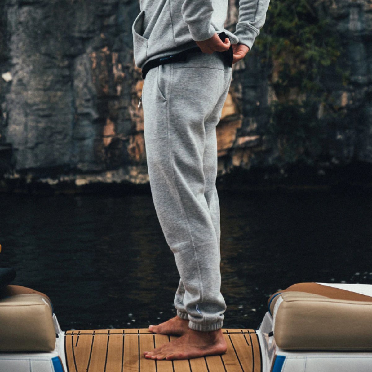 Bearded Goat Void Sweatpant in Heather Grey - BoardCo