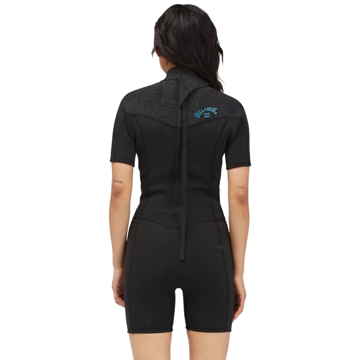 Billabong 202 Synergy BZ Short Sleeve Spring Suit in Black - BoardCo