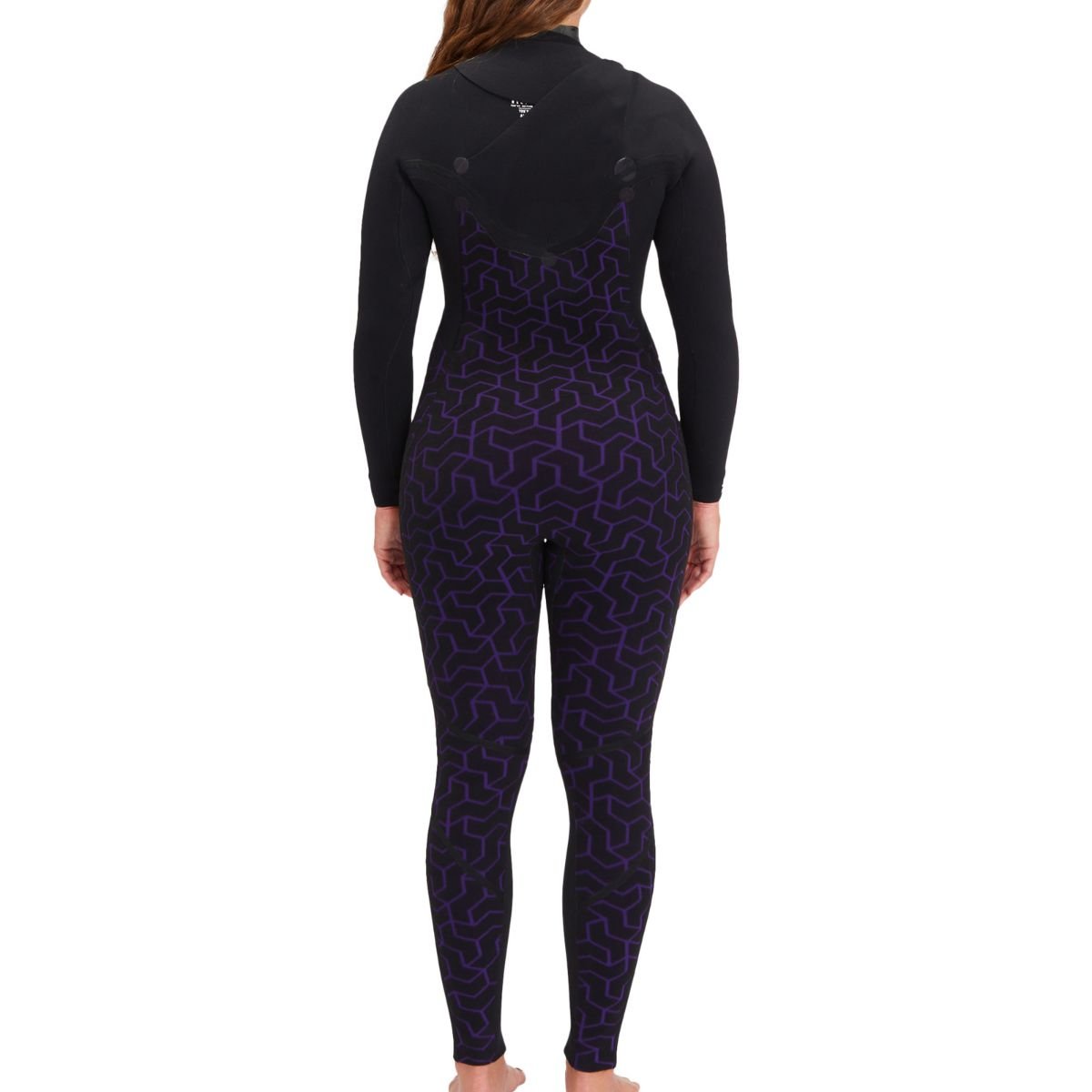 Billabong 302 Furnace Comp Steamer Full Wetsuit in Midnight Trails - BoardCo