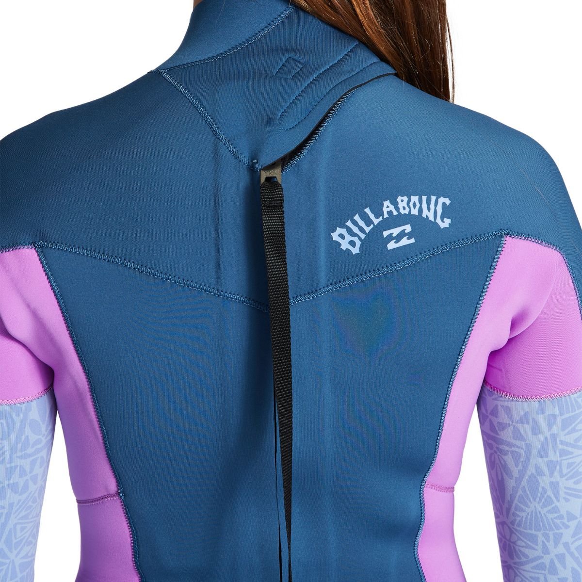 Billabong 302 Synergy Back Zip Steamer Full Wetsuit in Deep Sea