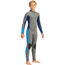 Billabong 3/2mm Boys Absolute Flatlock Full Wetsuit in Ash - BoardCo