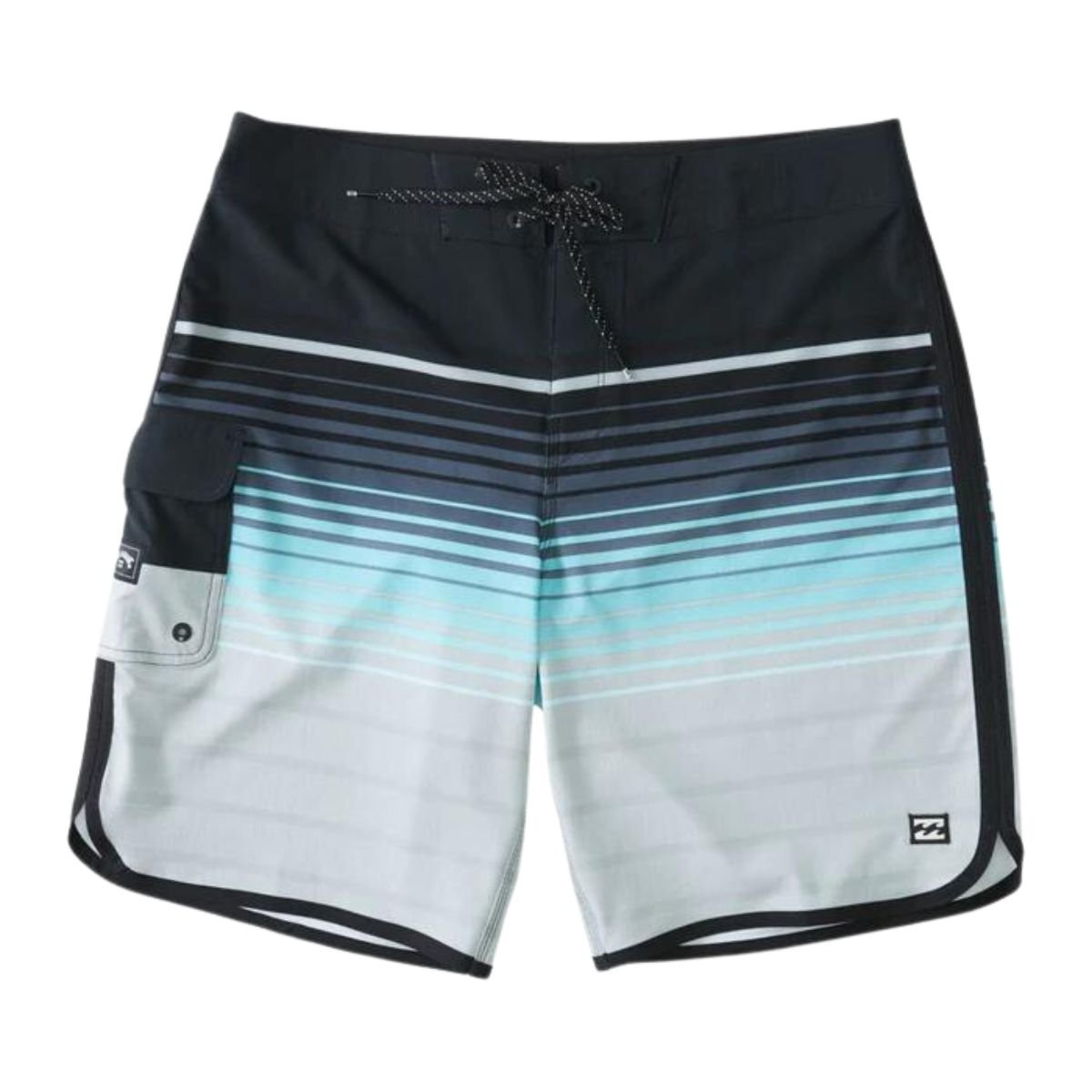 Billabong 73 Stripe Pro Boardshorts in Stealth - BoardCo