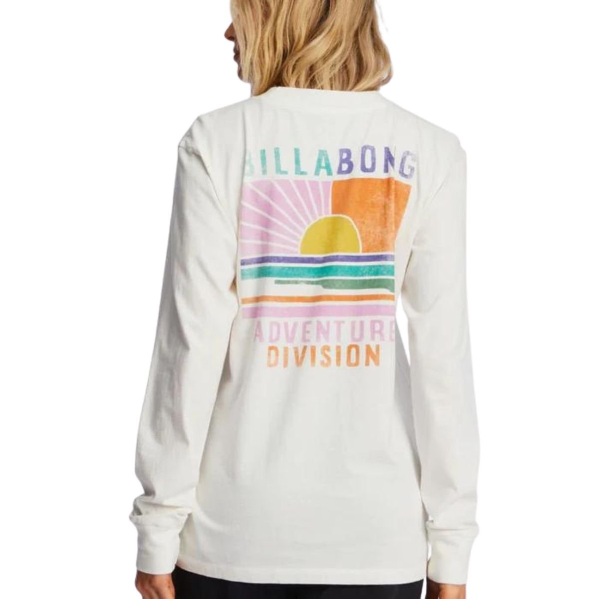 Billabong A/Div Long Sleeve Tee in Antique White - BoardCo