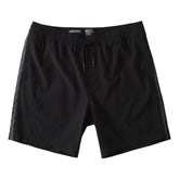 Billabong A/Div Otis Surftrek Elastic Walkshorts in Black - BoardCo