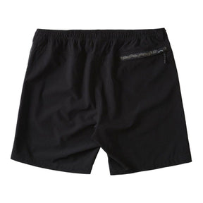 Billabong A/Div Otis Surftrek Elastic Walkshorts in Black - BoardCo