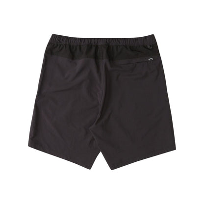 Billabong A/Div Surftrek Elastic Walkshorts in Black - BoardCo