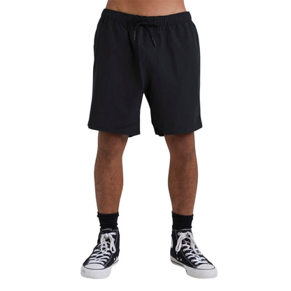 Billabong A/Div Surftrek Elastic Walkshorts in Black - BoardCo