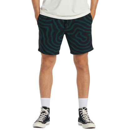 Billabong A/Div Surftrek Elastic Walkshorts in Dark Forest - BoardCo