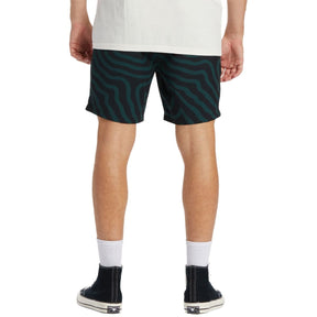 Billabong A/Div Surftrek Elastic Walkshorts in Dark Forest - BoardCo