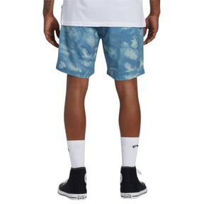 Billabong A/Div Surftrek Elastic Walkshorts in Vintage Indigo - BoardCo